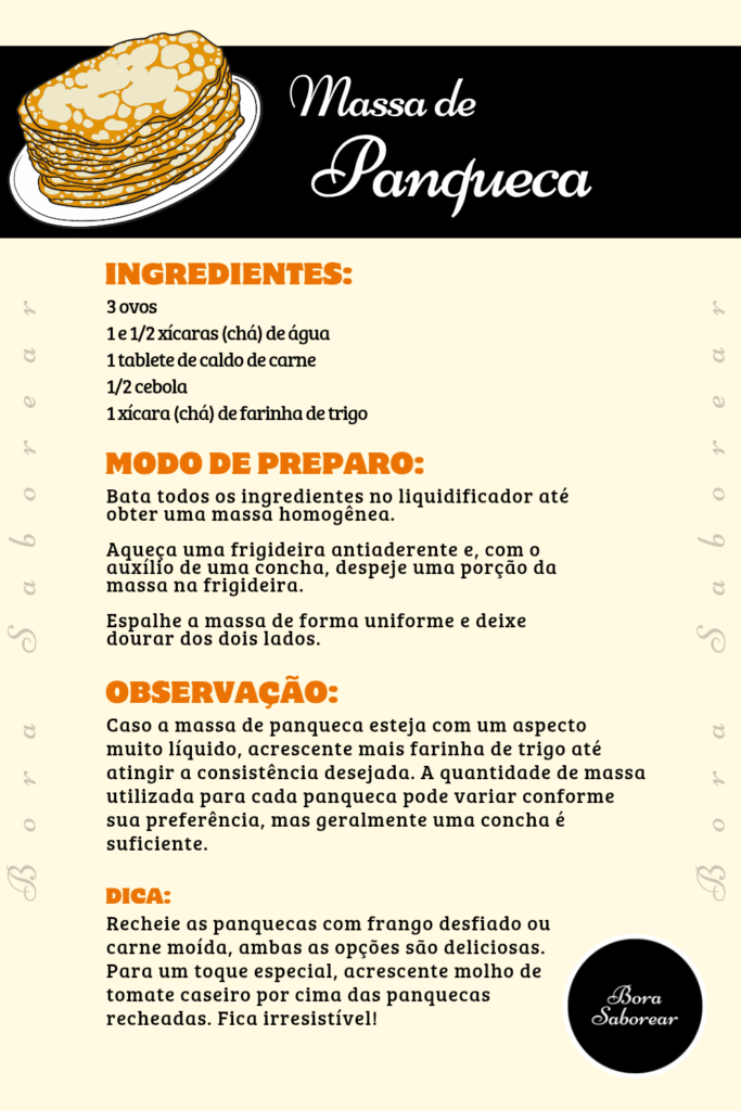 massa de panqueca